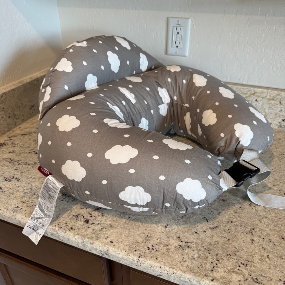 NEW Momcozy Adjustable Nursing Bottle Feeding Breastfeeding Tummy Time Pillow - Picture 5 of 8